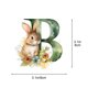 thumbnail image 3 of Decoraciones de Pascua, Adornos de Pascua, Regalos de Pascua Colgante de 26 letras de acrílico de Pascua Colgante de decoración de letras de acrílico para el hogar Colgante colgante, 3 of 5