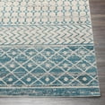 thumbnail image 5 of Mark&Day Washable Rugs, 9x12 West Terre Haute Global Pale Blue Area Rug, Blue Beige Carpet for Living Room, Bedroom or Kitchen (9'3" x 12', Machine Washable), 5 of 7