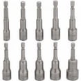 thumbnail image 2 of Professional Hex Shank Nut Driver Set, Impact Driver Socket Bit With Strong Magnetism For Easy Installation And Disassembly, 10 Pcs Universal 1-4-Inch Shank Tools, 2 of 6