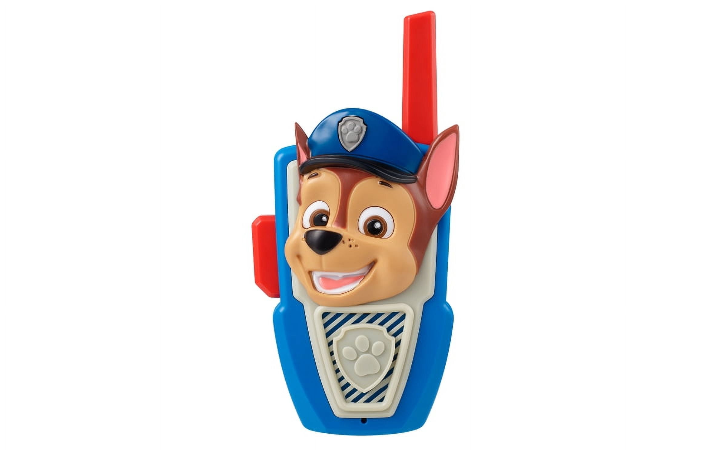 Paw Patrol Walkie Talkies, Marshall & Chase Set of 2 - Push to Talk Button for Children Ages 3+