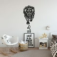 thumbnail image 2 of Leo Lion Emblem Symbol Fire Sign Horoscope Astrological Chart Zodiac Signs Star Vinyl Wall Art Wall Sticker Wall Decal For Home Room Wall Office Living Room Wall Decoration Decal Size(20x18 inch), 2 of 3