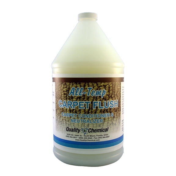 Fiber Flush - Low-foaming carpet rinse - 4 gallon case