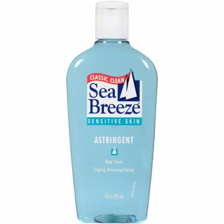 Sea Breeze Actives Sensitive Skin Astringent 10oz (Best Astringent For Sensitive Skin)