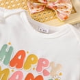 thumbnail image 6 of Gubotare Girl Birthday Outfit Bodysuit Tutu Dress Baby Girl Romper Dress Toddler Solid Color Tulle Skirt Holidays Outfits 0 3 6 9 12 18 24 Months (White,Size 12-18 Months), 6 of 9