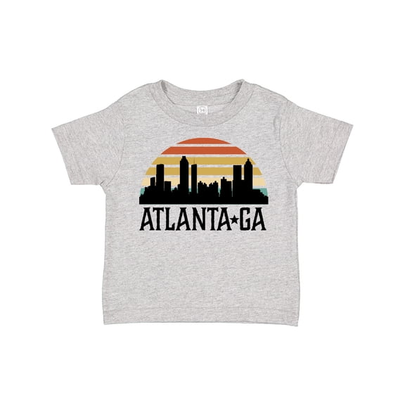 Inktastic Atlanta Georgia Skyline Vintage Boys or Girls Toddler T-Shirt
