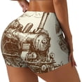 thumbnail image 1 of Fotbe Train Shorts Sin Costuras – Shorts Deportivos de Cintura Alta para Mujer, Elásticos para Gimnasio, Yoga, Running o Ciclismo-XX-Large, 1 of 8