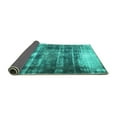 thumbnail image 2 of Ahgly Company Indoor Square Persian Turquoise Blue Traditional Area Rugs, 7' Square, 2 of 4