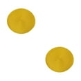 thumbnail image 1 of Manteles individuales Matsuzay antideslizantes redondos 2Conjunto color amarillo, 1 of 6