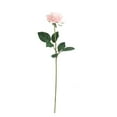thumbnail image 5 of Artificial Roses Real Touch Single Stem Fake Roses Silk Realistic Bouquet Flowers Arrangements Home Office Garden Grave Party Wedding Decoration, 5 of 8