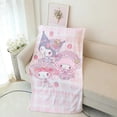 thumbnail image 4 of Toalla de playa Kawaii My Melody Kuromi Cinnamoroll, Toalla de baño bonita con forma de corazón de chica de Anime de dibujos animados para niños, para piscina, viajes, Yoga, 4 of 7