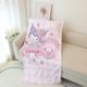 thumbnail image 1 of Toalla de playa Kawaii My Melody Kuromi Cinnamoroll, Toalla de baño bonita con forma de corazón de chica de Anime de dibujos animados para niños, para piscina, viajes, Yoga, 1 of 6