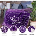 thumbnail image 4 of DAJU Mom Blanket Gifts for Mom Birthday Gifts from Daughter /Son Soft Cozy Throw Blanket(30*40inch), 4 of 6