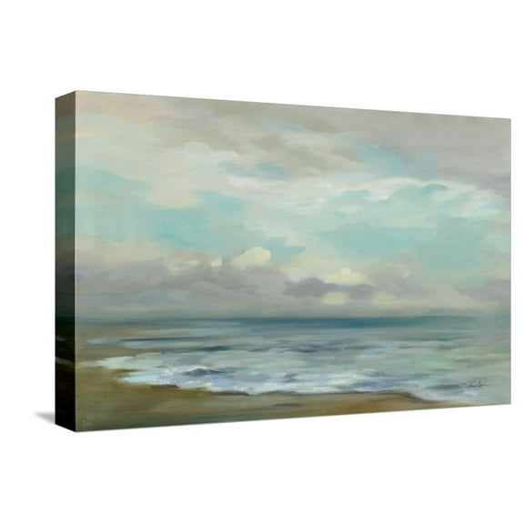 Art.com Rising Sun Stretched Canvas Print Wall Art by Silvia Vassileva, 18" x 12"