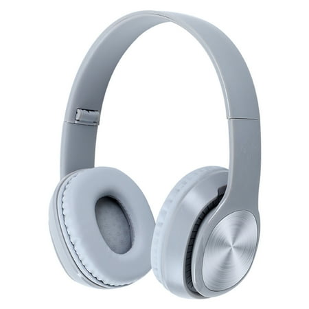 Zenithome Port Wired Gaming Headset Gray Over-Ear Headphones Lightweight Folding Stereo Bass Headphones with 1.2M Cord Portable Wired Headphones for Smartphone Tablet Computer