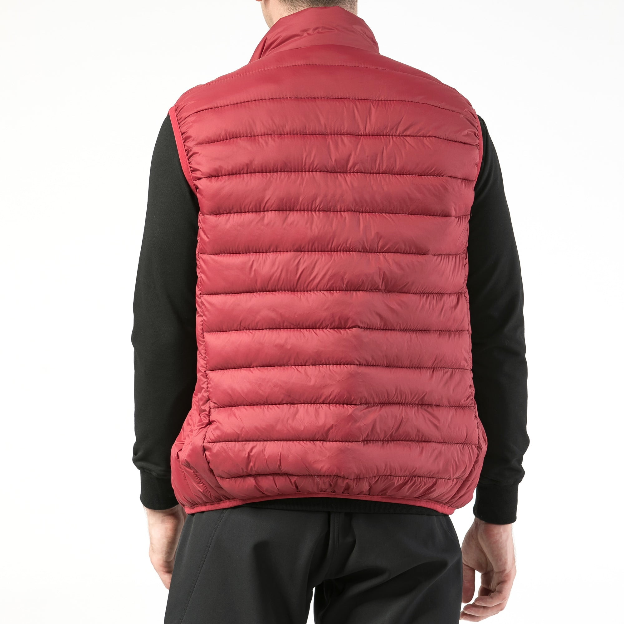 Alpine Swiss Mens Down Alternative Vest Jacket Lightweight Packable Puffer  Vest