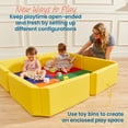 thumbnail image 4 of ECR4Kids SoftZone Play Patch Activity Mat and Toy Bins, Beginner Playset, Assorted, 6-Piece, 4 of 9