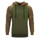 thumbnail image 2 of Sudaderas Con Capucha Para Hombre Sudaderas Con Capucha Color Block Patchwork Blend Fleece Pullover Sudaderas Con Bolsillo Kanga Odeerbi ODB-4, 2 of 4