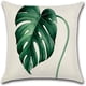 thumbnail image 4 of Advancent Fundas de cojines de hojas de lino para un ambiente relajante Fundas de cojines de sofá elegantes Funda de almohada cómoda Decoración del hogar estilo 4, 4 of 6