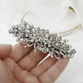 thumbnail image 4 of Pinza de cabellero pteada, alfileres Diadema Chic vintage de material cristal Pasador de cabeller damas Niñas Accesorios de peinado BLESIY  pasador de pelo estilo vintage, 4 of 8