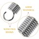 thumbnail image 3 of PAMINGONO 2Ud Gancho Colgante Para Y Con Resorte Ajustable De Metal, 3 of 8