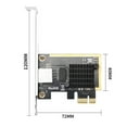 thumbnail image 4 of Adaptador de red Gigabit de 2,5 Gbps, tarjeta de red PCI-E 2,5 G, tarjeta controladora LAN RJ45, tarjeta de red con chip RTL8125B, 4 of 7