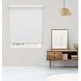 thumbnail image 3 of Linen Avenue Cordless Coastal Blackout Cassette Roller Shade with Bloc Wand for Easy Adjustment– UV Protection, Room Darkening–White Sand 46 W X 78 H (Arrives 1/4" Narrower), 3 of 9
