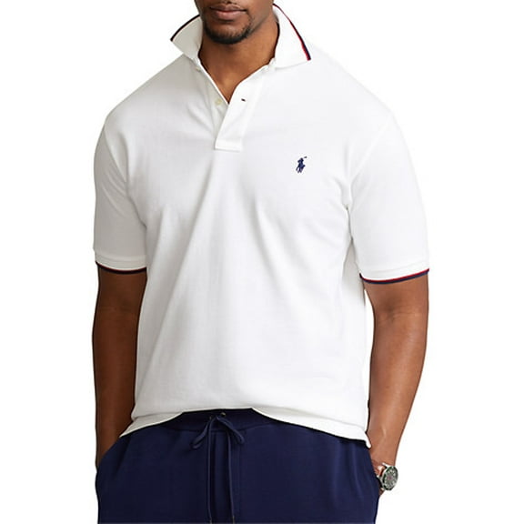 Men's Big & Tall Mesh Polo Shirt