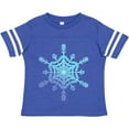 thumbnail image 3 of Inktastic Christmas Blue Ice Snowflake Boys or Girls Toddler T-Shirt, 3 of 5