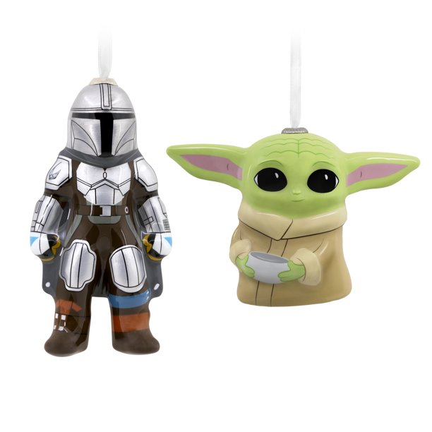 Hallmark Ornaments (Star Wars The Mandalorian and Grogu Holding Cup