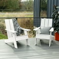 thumbnail image 2 of Highwood 2-pc Modern Adirondack Set - Outdoor, Eco-friendly, Synthetic Wood, 2 of 4