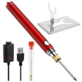 thumbnail image 1 of Ynlkorvg Cordless Soldering Kit Wireless Soldering Kit Adjustable Temperature Soldering Pen Portable Rapid Heating Soldering Tool Kit With Soldering Stand U, 1 of 8
