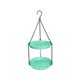 thumbnail image 2 of Comedero doble para pájaros, para colgar en exteriores | Bandeja de plástico con bebedero y comedero para agua y semillas | Decoración de jardín para atraer aves silvestres, 2 of 6