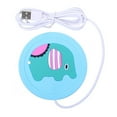 thumbnail image 1 of USB Cute Home Office Insulation Cup Pad Heat Heater Milk Tea Coffee Mug Warmer, 1 of 10