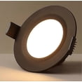 thumbnail image 2 of 4 x 12V LED Recessed Ceiling Lights Campervan Dimmable Downlights for Motorhome Boat Van Caravan Yacht Bathroom(Black, Warm White 3200K), 2 of 5