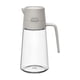 thumbnail image 1 of Aceitera de Vidrio con Apertura y Cierre Automáticos | Gran Capacidad (550 Ml - 650 Ml) | Botella de Vidrio Transparente para Aceite de Cocina | Boquilla Antiderrames | Condimento de Cocina para Uso, 1 of 2