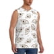 thumbnail image 2 of Balery Cartoon Koala Camisetas sin mangas para hombre, absorbe la humedad y protege contra el mal olor.-XX-Large, 2 of 7