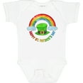thumbnail image 3 of Inktastic Happy St. Patrick's Day Rainbow and Hat Boys or Girls Baby Bodysuit, 3 of 5