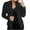 Black, variant on Women's Open Front Office Work Business Jackets Casual Long Sleeve Lapel Blazer Dressy Formal Solid Color Blazers