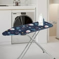 thumbnail image 2 of Renewold Santa Claus Blue Ironing Board Cover Resists Scorching and Staining with Elastic Edge Standard Size 16 x 55 Inches for Christmas Decor, 55 x 16 Inch, 2 of 5