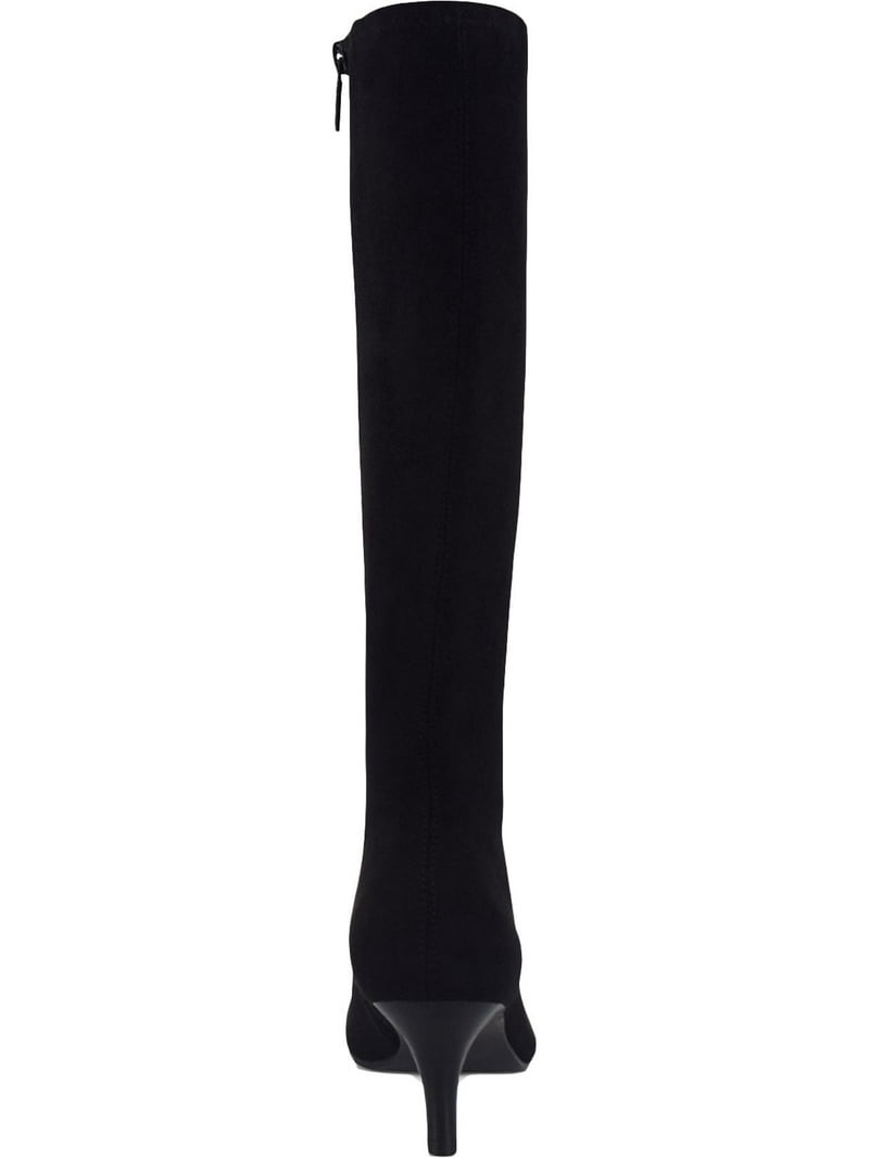 Impo Womens Namora Zipper Faux Suede Knee-High Boots - Main Image