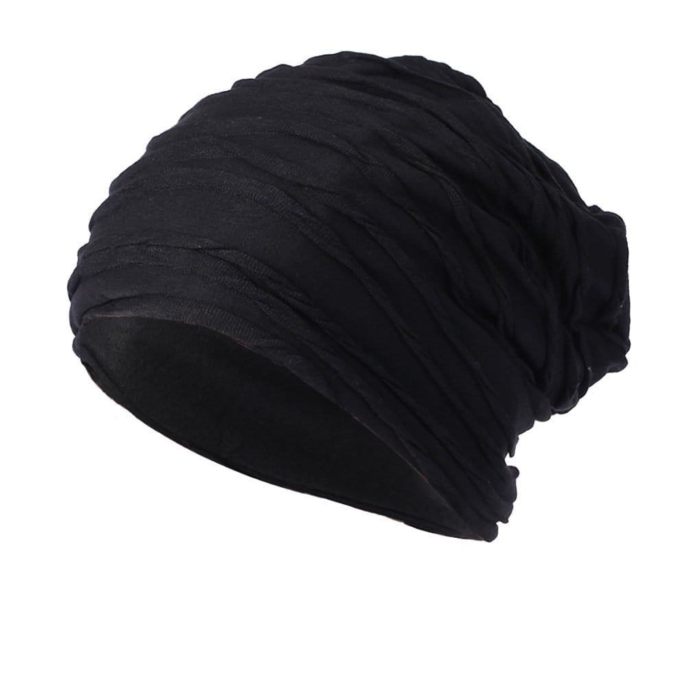 XIUH Men Women Baggy Warm Crochet Winter Knit Ski Beanie Skull Slouchy