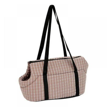 Savlot Dog Carrier Purse  Foldable Waterproof Oxford Cloth Dog Carrier Bag  Pet Travel Tote Bag with Pockets for Cat and Small Dog
