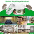 thumbnail image 4 of Natural Peppermint Oil Mouse Repellent for Car Engine - Safe Pest Control Solution - Set of 6 Packs, 4 of 8
