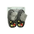 thumbnail image 4 of Angry Birds Red and Bomb Bird Children Unisex Slipper Socks with Grippers Grey Black Stripe Gripper Slipper Sox Socks Non-Skid (Small / Medium Size 12-1), 4 of 5