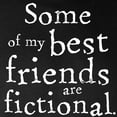 thumbnail image 3 of CafePress - Fictional Friends Long Sleeve Dark T Shirt - Long Sleeve Dark T-Shirt, 3 of 4