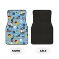 thumbnail image 2 of Disketp Pirate Marine Animals for Crystal Velvet Car Mats Four-Piece Set,All-Season Automotive Protection, Vehicles, Cars, Trucks, and SUVs,Anti-Slip Design, 2 of 7