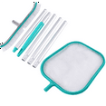 thumbnail image 2 of Pool Maintenance Kit with Leaf Skimmer Net,Telescopic Pole-18In Scrub Brush,Clean Sweep Debris From Wall,Floors,Steps, 2 of 8
