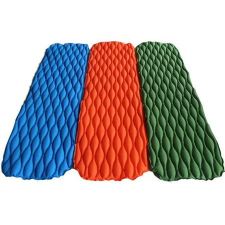 Meigar Portable Inflatable Sleeping Pad Compact Camping Backpacking Air Pad Lightweight Sleeping Mat Portable Hiking