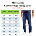 thumbnail image 5 of Men's 2-Pack Stretch Ripped Jeans - Denim Look with Flexibility & Comfort (Sizes: 30-42), 5 of 5