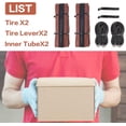 thumbnail image 5 of 2 Pack 27 X 1 1/4 Bike Tire 27 Inch Road Bike Tires 32-630 Folding Bead Replacement Bicycle Tire, 5 of 7